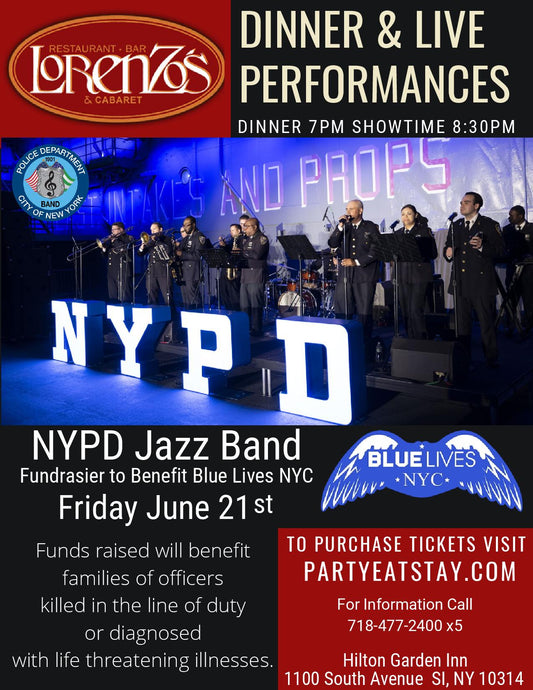 The NYPD Jazz Band, Friday June 21st 2024